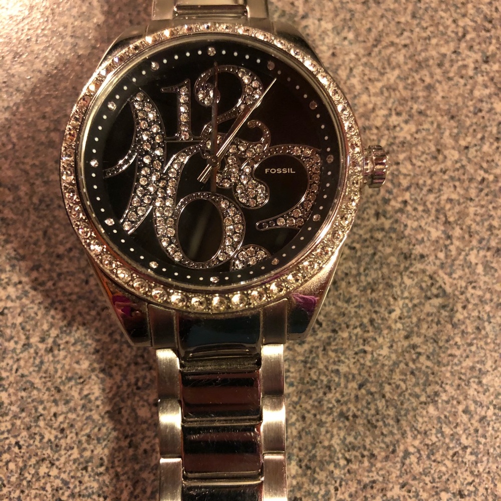 Womens Fossil SS watch